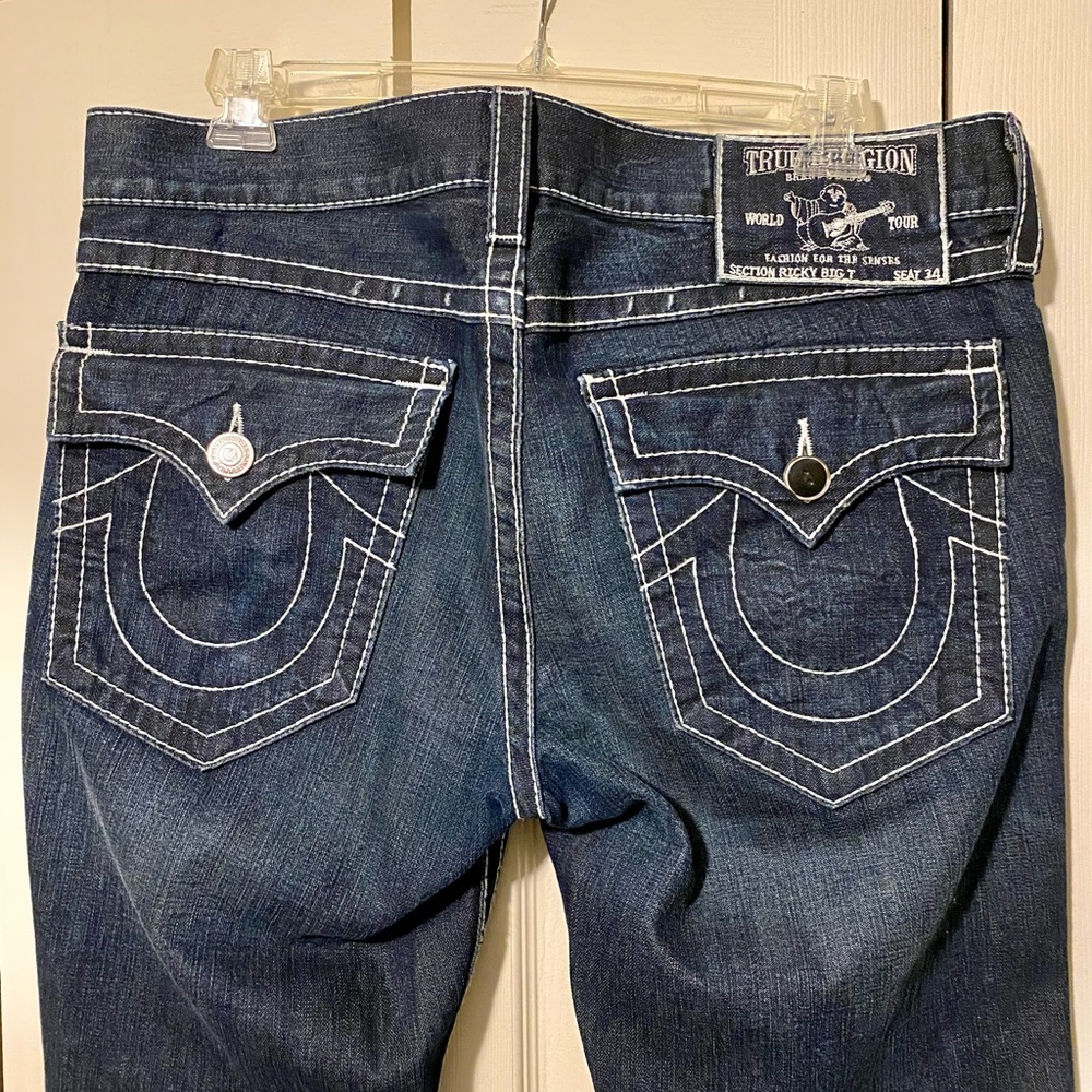 True Religion Ricky Big T 36x34